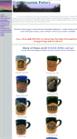 Mobile Screenshot of coldmountainpottery.com